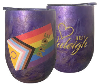 Just Julie Pride Wine Goblet
